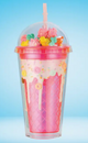 Rainbow Popcorn Tumbler-Pink