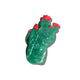 Hand-Painted Prickly Pear Cactus Claw Hair Clip |