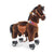 PonyCycle Ride-On Chocolate Horse