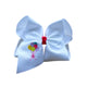 Birthday Balloons Embroidered Hair Bow Alligator Clip