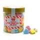 Valentine Candy Sugar Stacks - Valentine Conversation Hearts