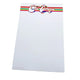 Sorority Notepad - Retro Stripe Design