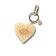 Hand-Painted Celestial Heart Acetate Bag Charm + Keychain