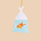 Goldfish in A Bag Air Freshener - Rain Scent