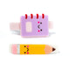 Notebook Pencil Hair Clips