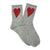 Valentine's Day Heart Socks