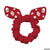 University of Oklahoma Crimson Logo Bow Scrunchie