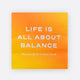 Life Balance Beverage Paper Napkin