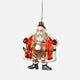 Flasher Santa Ornament 5"