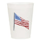 American Flag Watercolor Reusable Cups - Set of 10