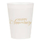 Happy Anniversary Reusable Cups - Set of 10 Cups