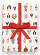 Party Pups Wrapping Sheets