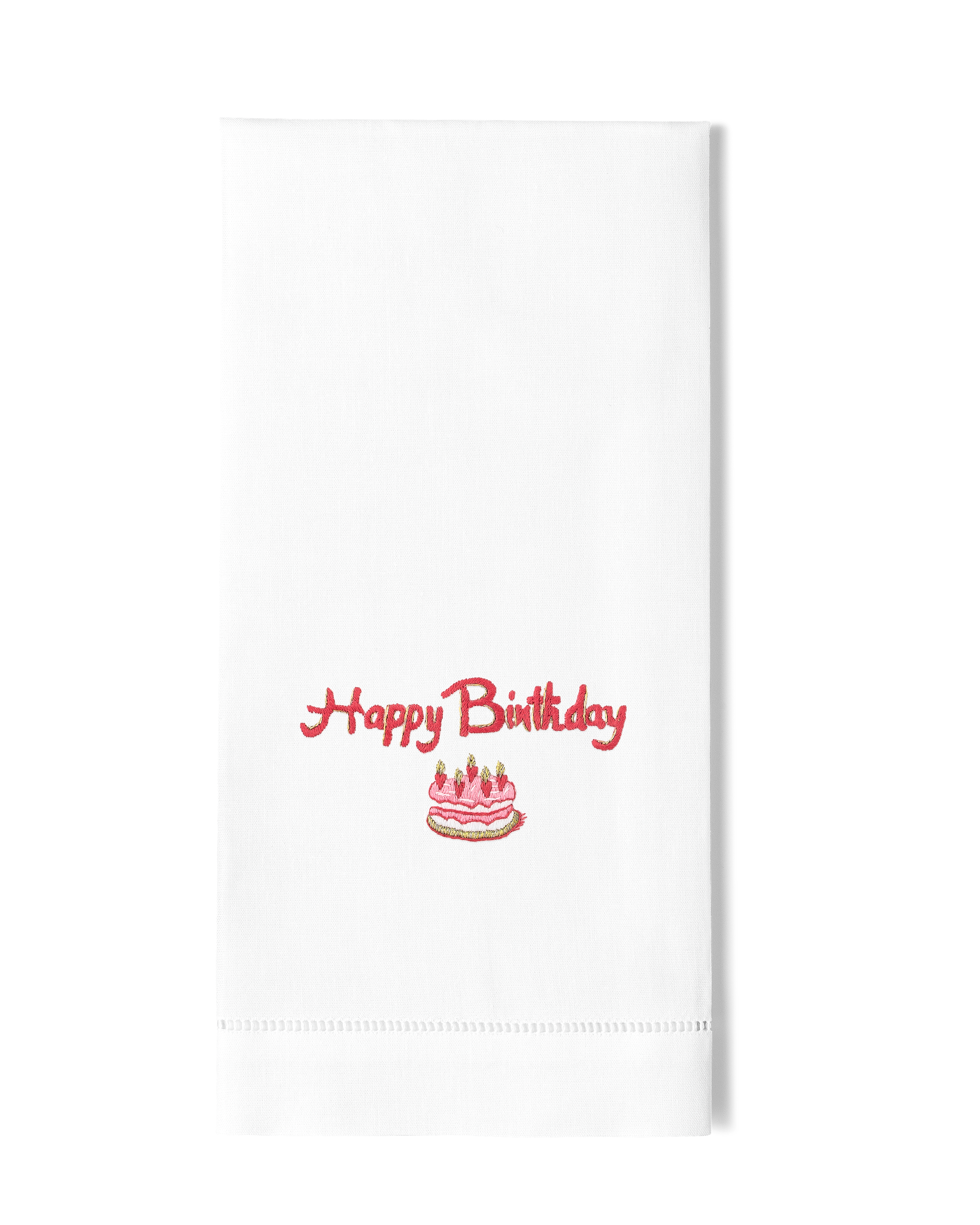 Happy birthday best sale hand towels